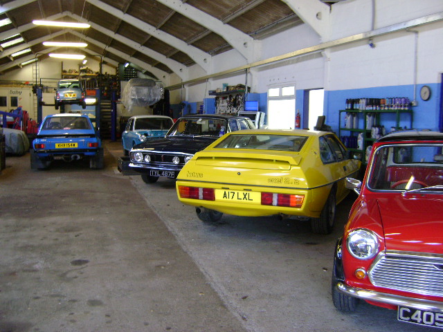 Classic Car, Performance Car and Historic Car Specialist Garage
